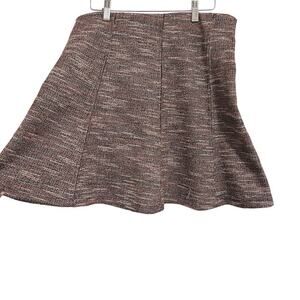 Loft Women’s Tweed A-Line Skirt Size Medium Preppy Career Office Wear